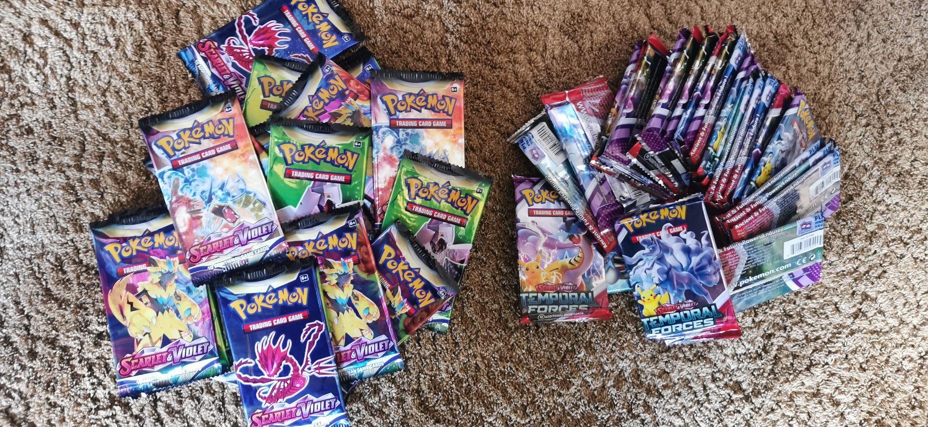 Karty pokemon 500 kart - 50 paczek