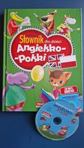 Ilustrowany słownik dla dzieci Angielsko-Polski z płytą CD