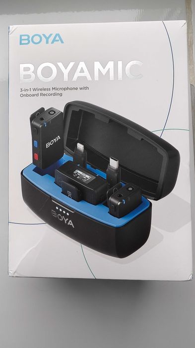 Бездротовий петличний мікрофон boya boyamic