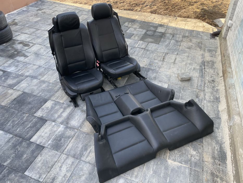 Fotele BMW E46 cabrio elektryka grzane europa