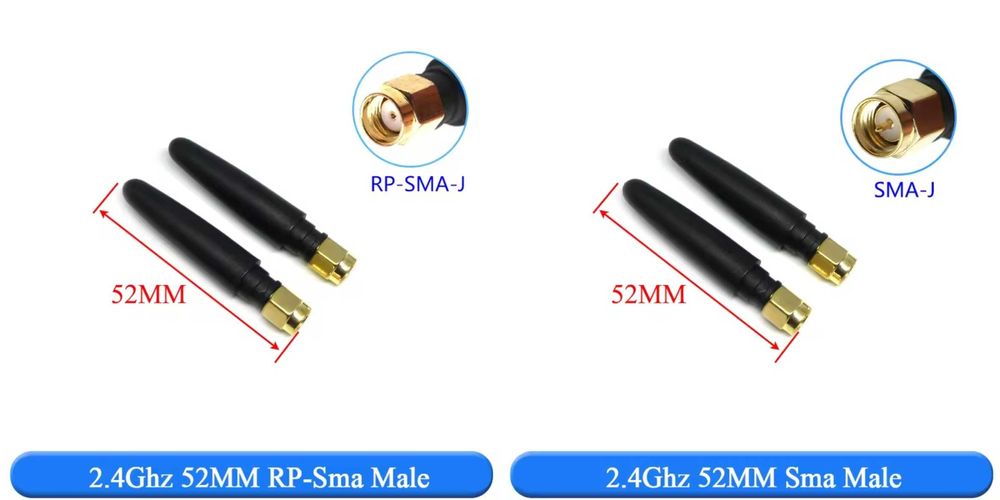 Пигтейл SMA/RP-SMA/IPEX4 и антенна 4/5/6/10/12/38 dBi для Wi-Fi/TV/GSM