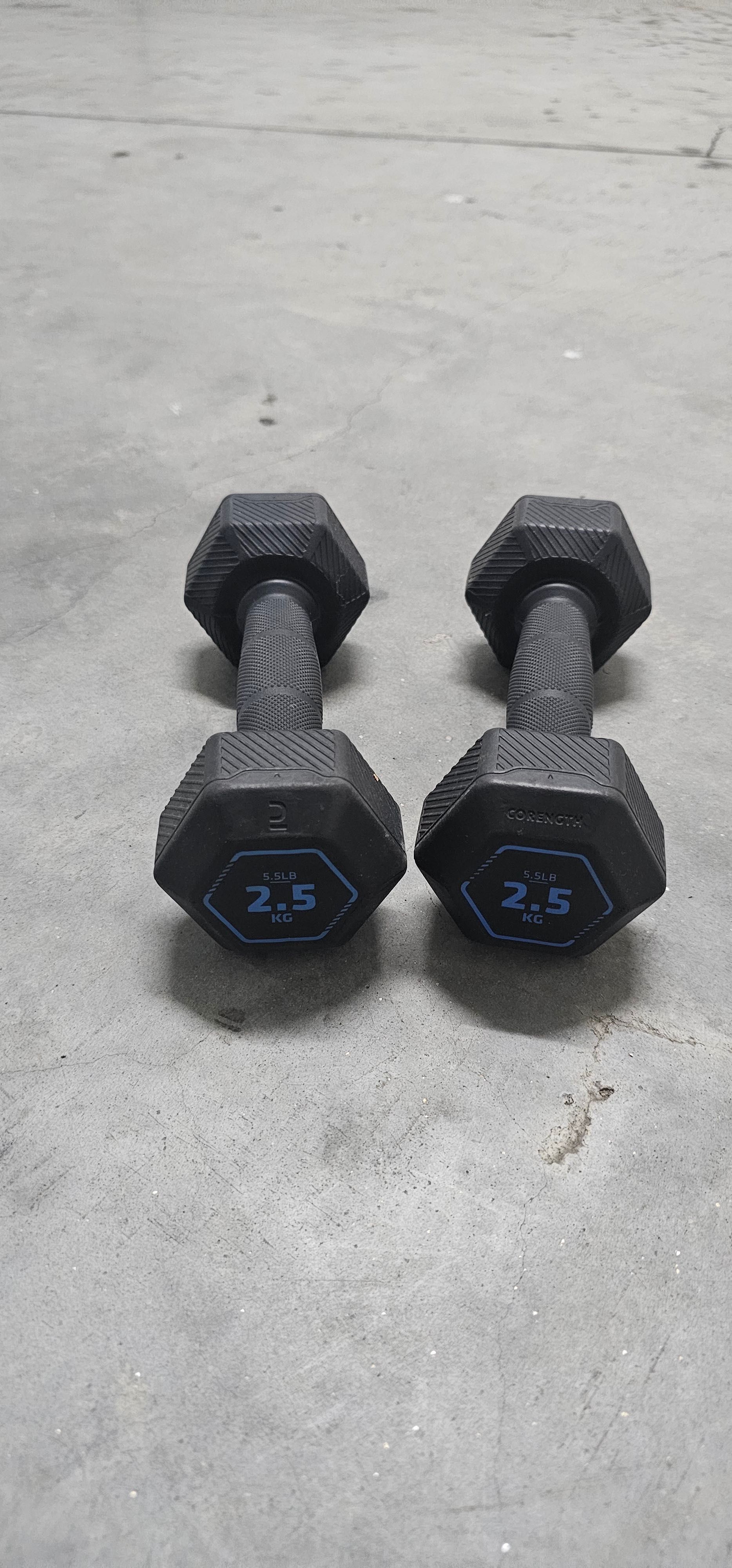 Halteres Hexagonal de Musculação e Cross-Training