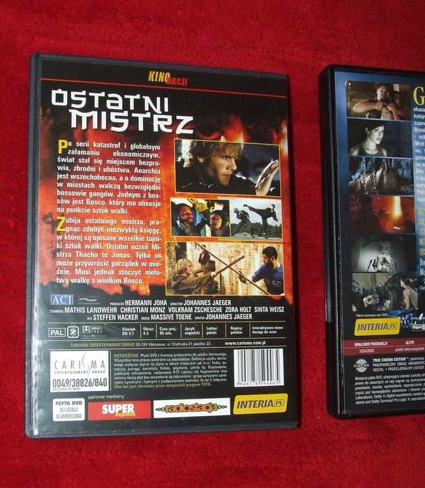 DVD: Rzeka tajemnic 2003 - Sean Penn Kevin Bacon
Thriller Kryminał