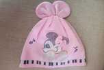 Czapeczka na wiosnę jesień Myszka Minnie muzyczna 44 cm