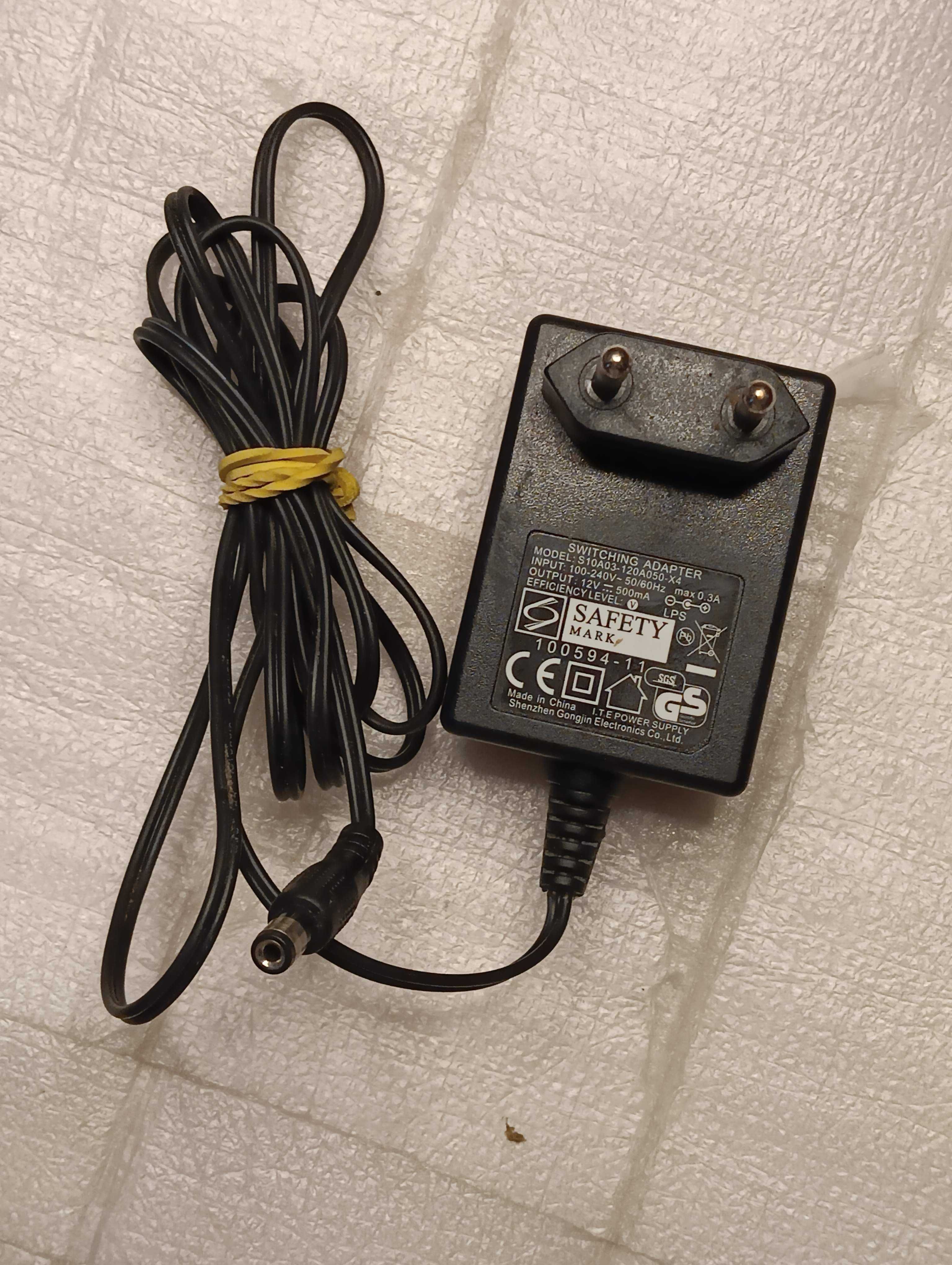Блок живлення питания 12V 500mA S10A03-120A050-X4 (5.5X2.1mm)
