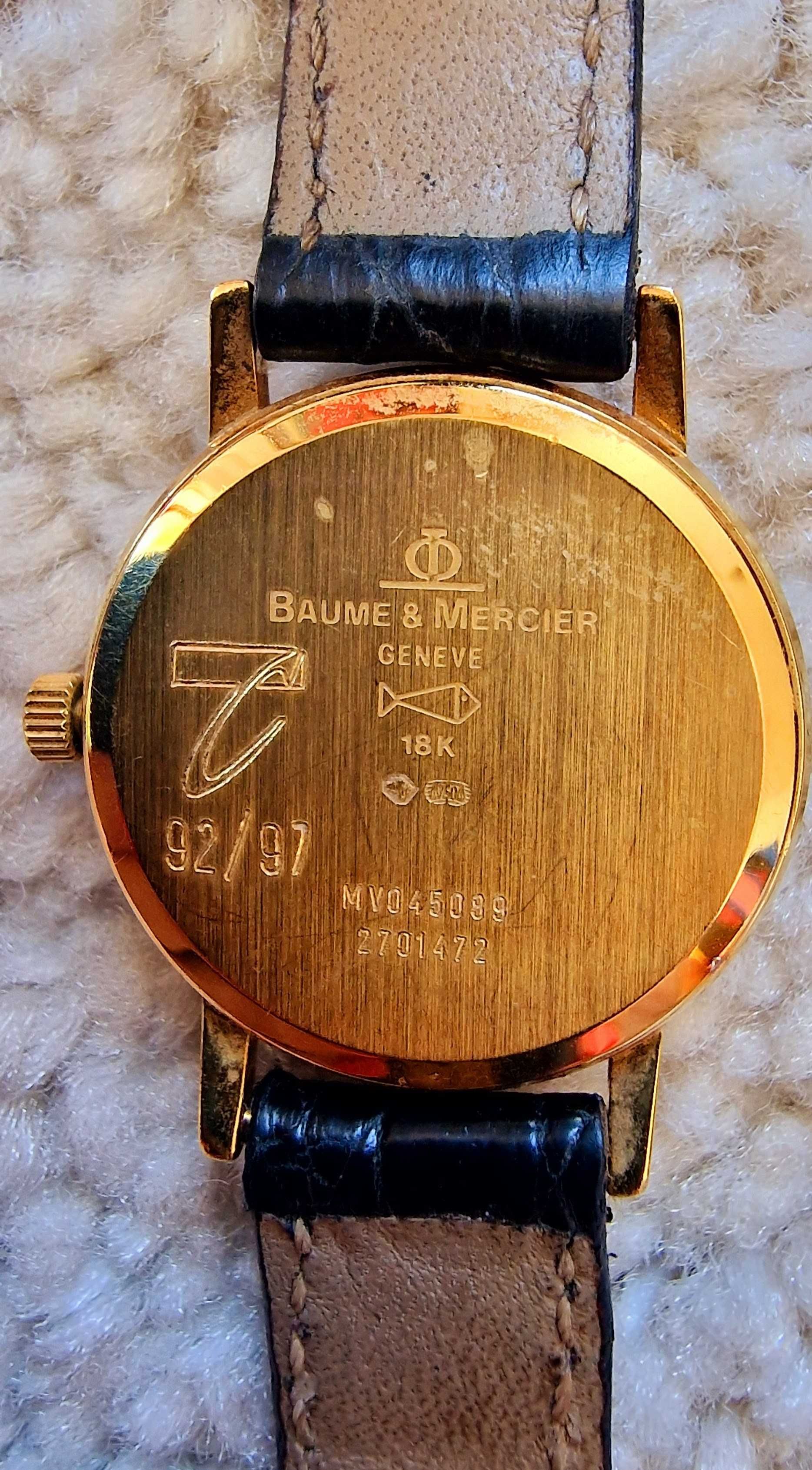 Baume Mercier Classima relógio feminino ouro 18K MV045089