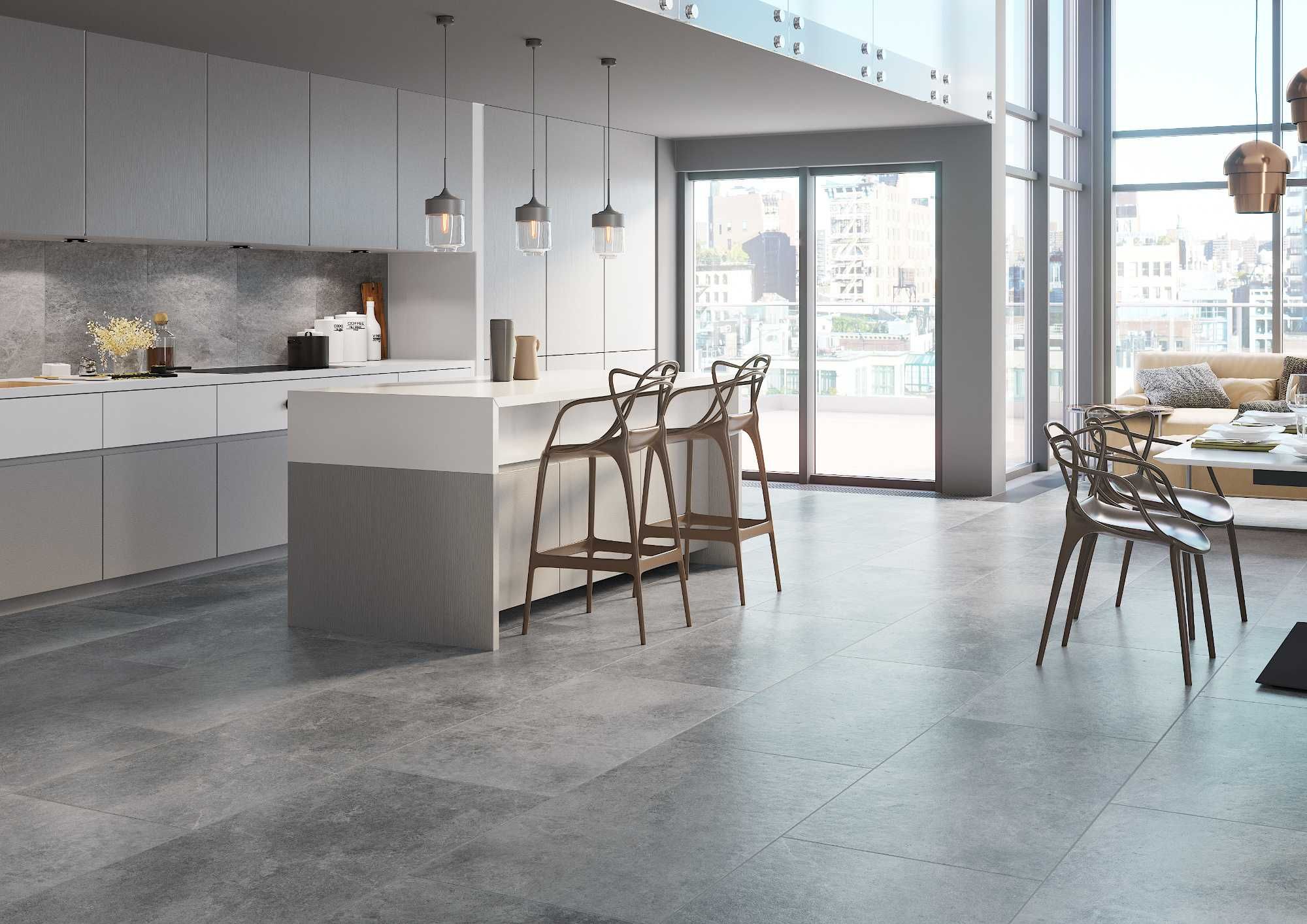 CERRAD Gres TACOMA Silver mat 60x120 II gat.