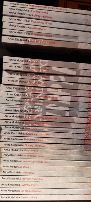 Kryminały z PRL u, 80  szt.Nowe,komplet