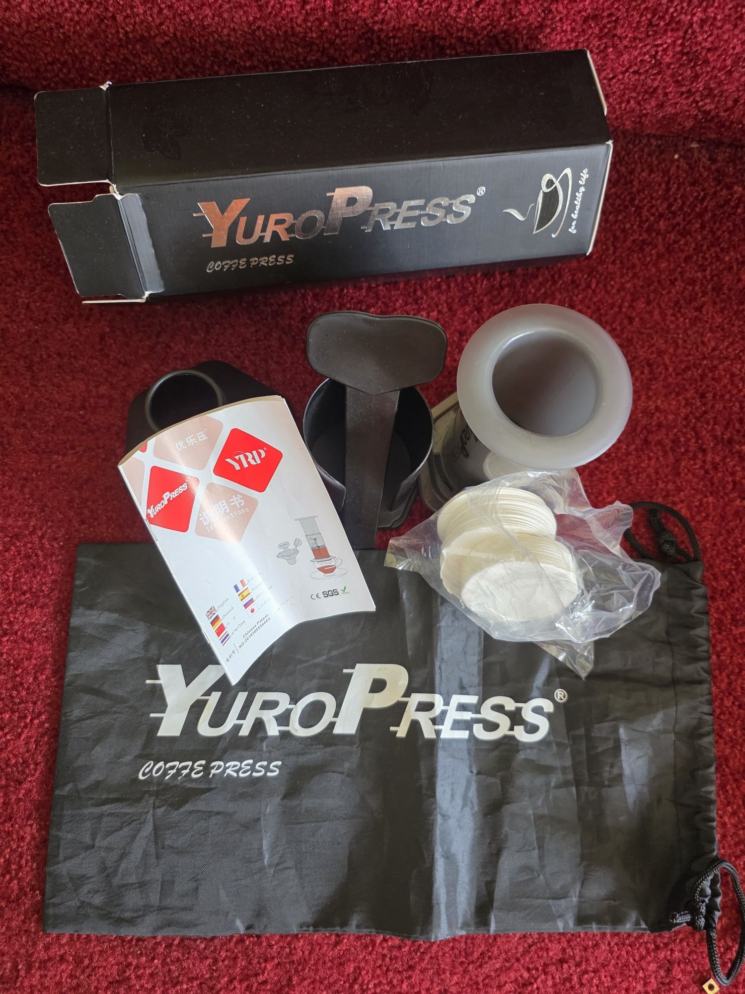 Аэропресс YuroPress для приготовления кофе