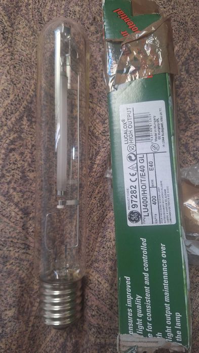 Lucalox lu400w hot // Candeeiro p. cultivo de flores indoor