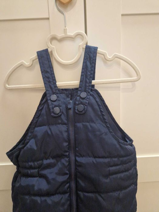 03. Kombinezon zimowy granatowy 92