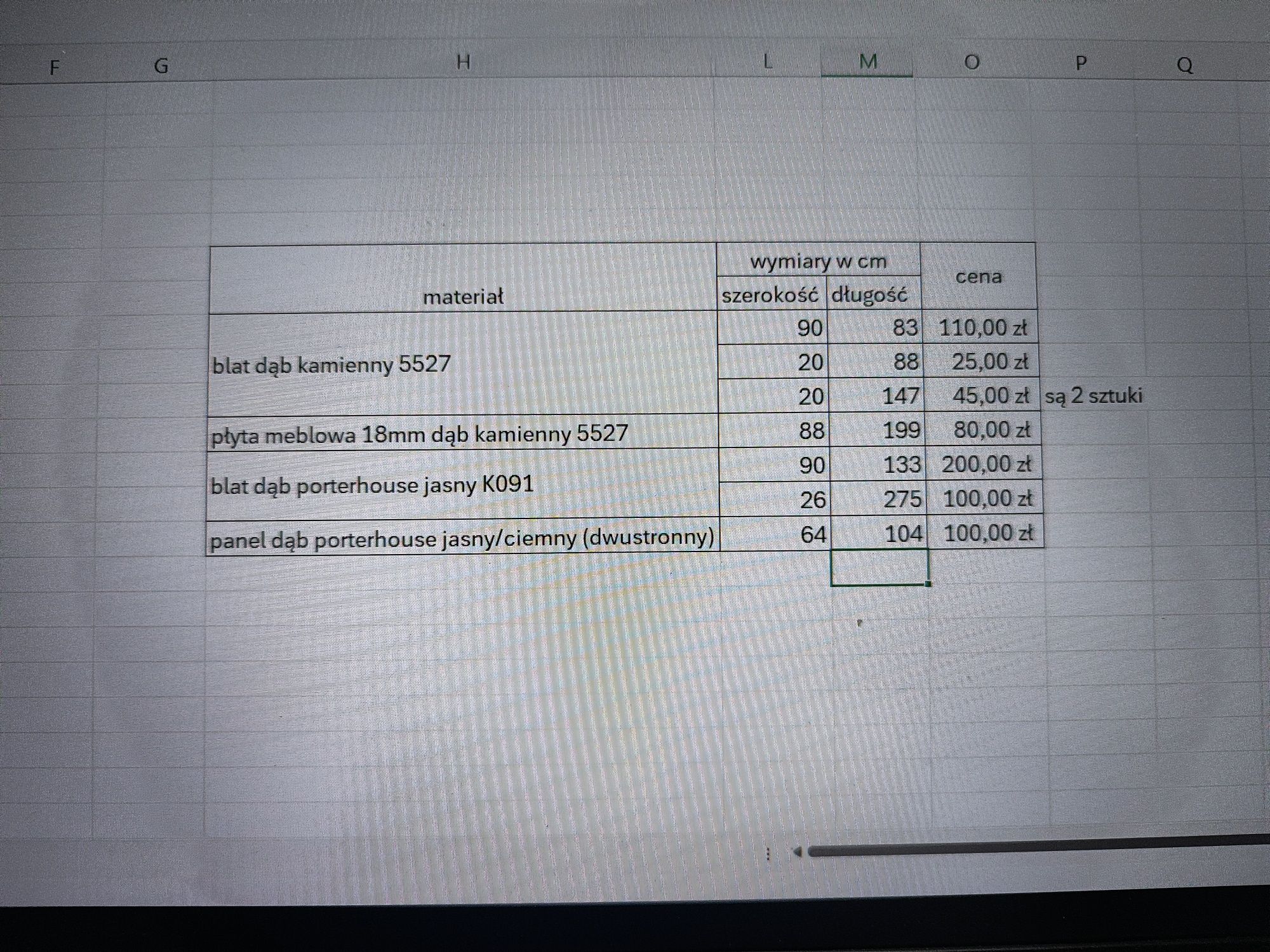 Blat Kronospan dąb kamienny porterhouse jasny panel scienny