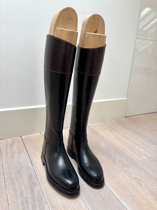 Jan Kielman buty do jazdy konnej/oficerki damskie, r. 38, jak nowe