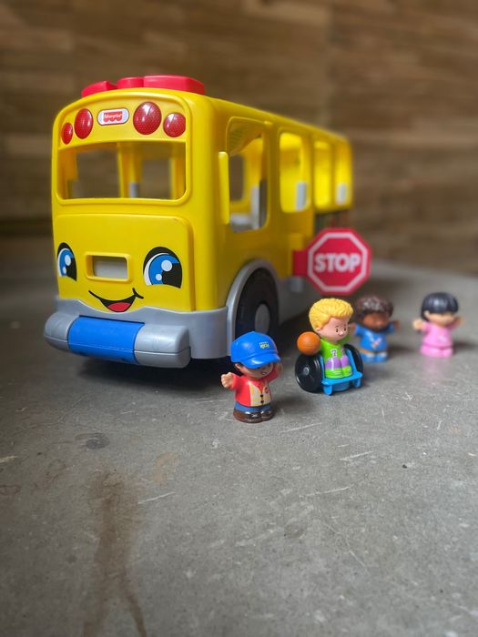 дитяча іграшка інтерактивний великий автобус іграшковий