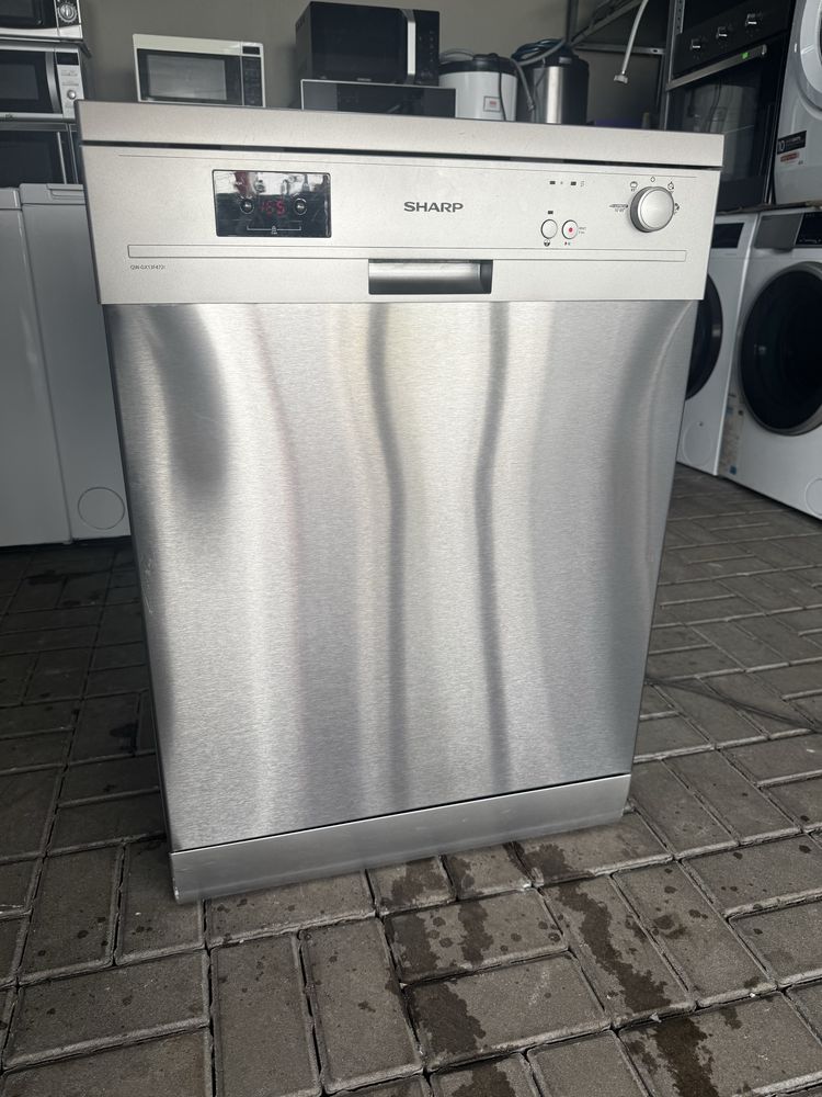 Zmywarka Sharp model Qw gx13f472ide  inox 60 cm 13 kompletów