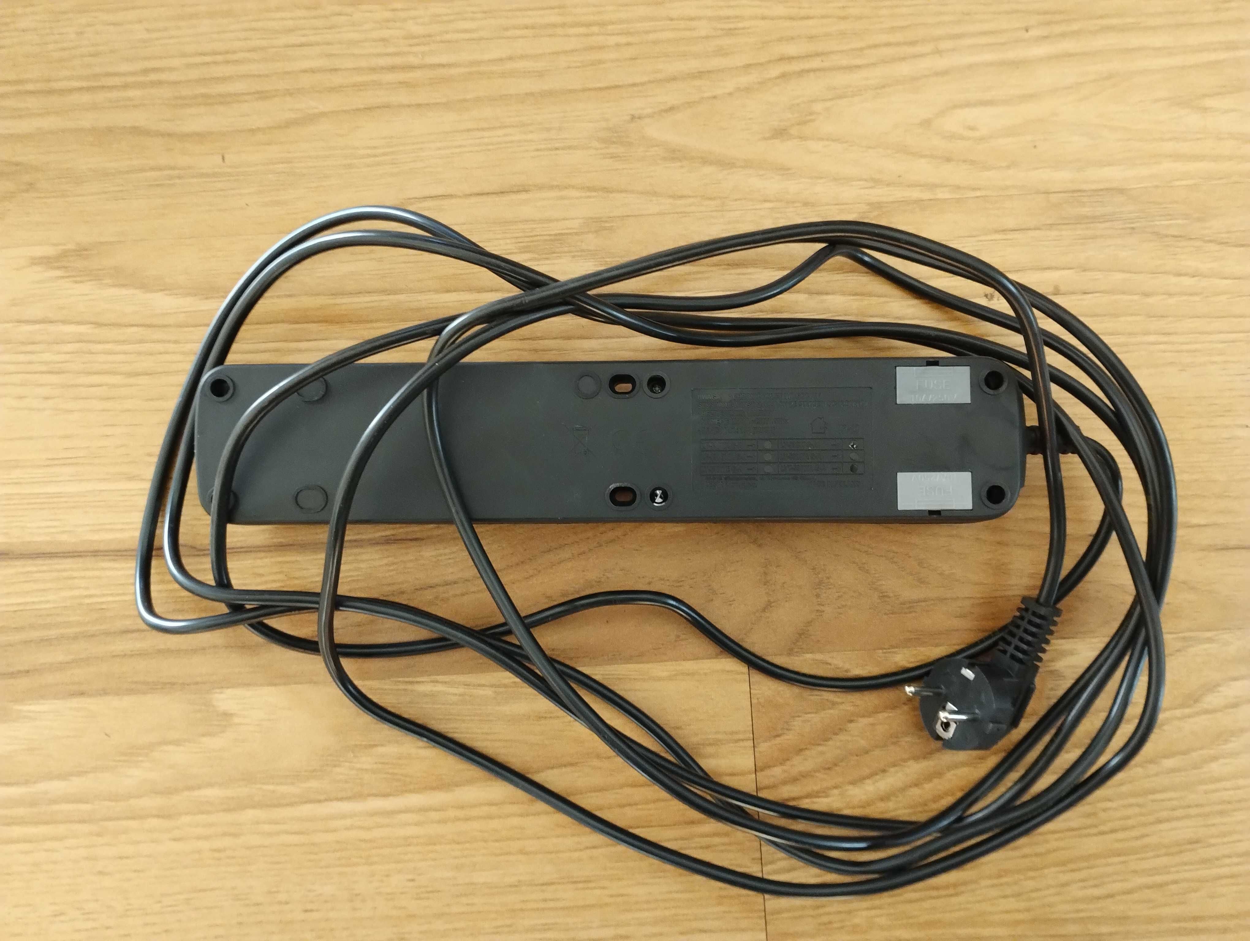 Listwa zasilająca przedłużacz sieciowy 5 gniazd 5 m Lestar LV-530W G-A