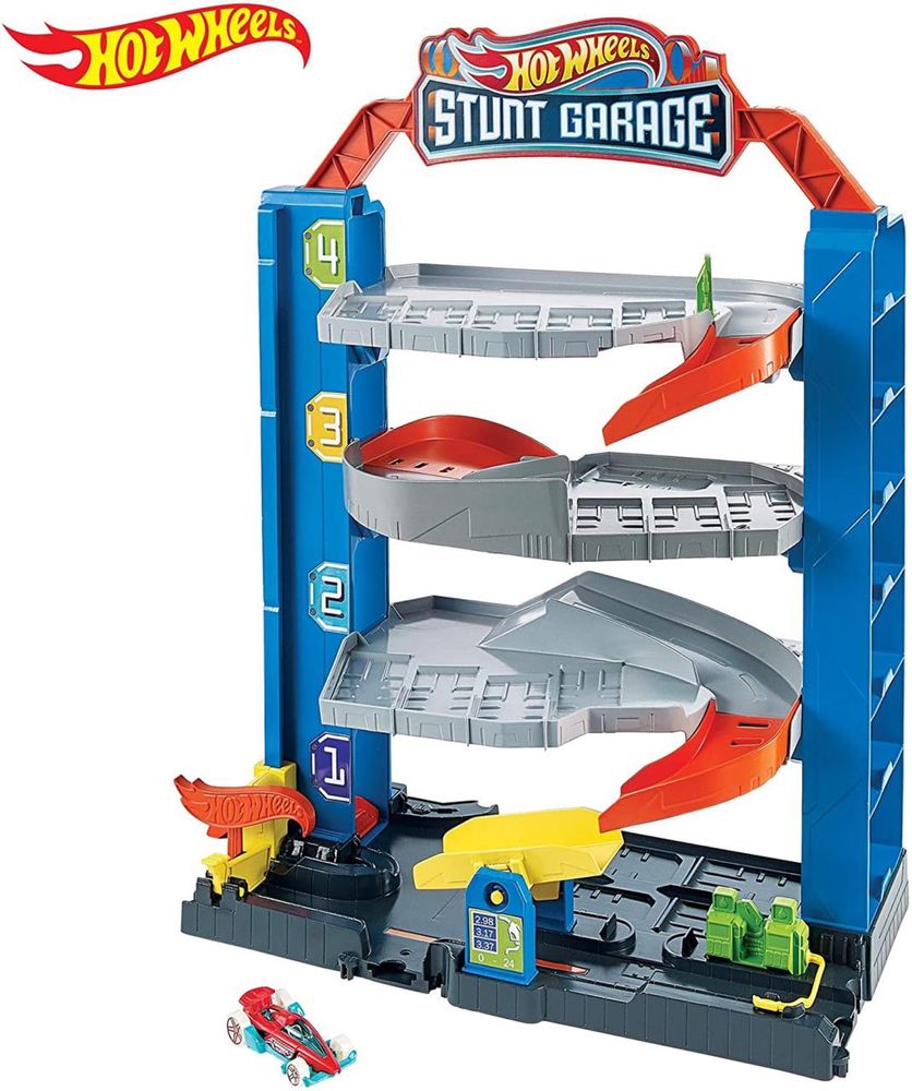 Гараж для трюків Хот вілс Wheels City Stunt Garage  GNL70