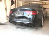 DIFUSOR AUDI A5 B8 B81 COUPÉ CABRIO 11-16 LOOK RS5