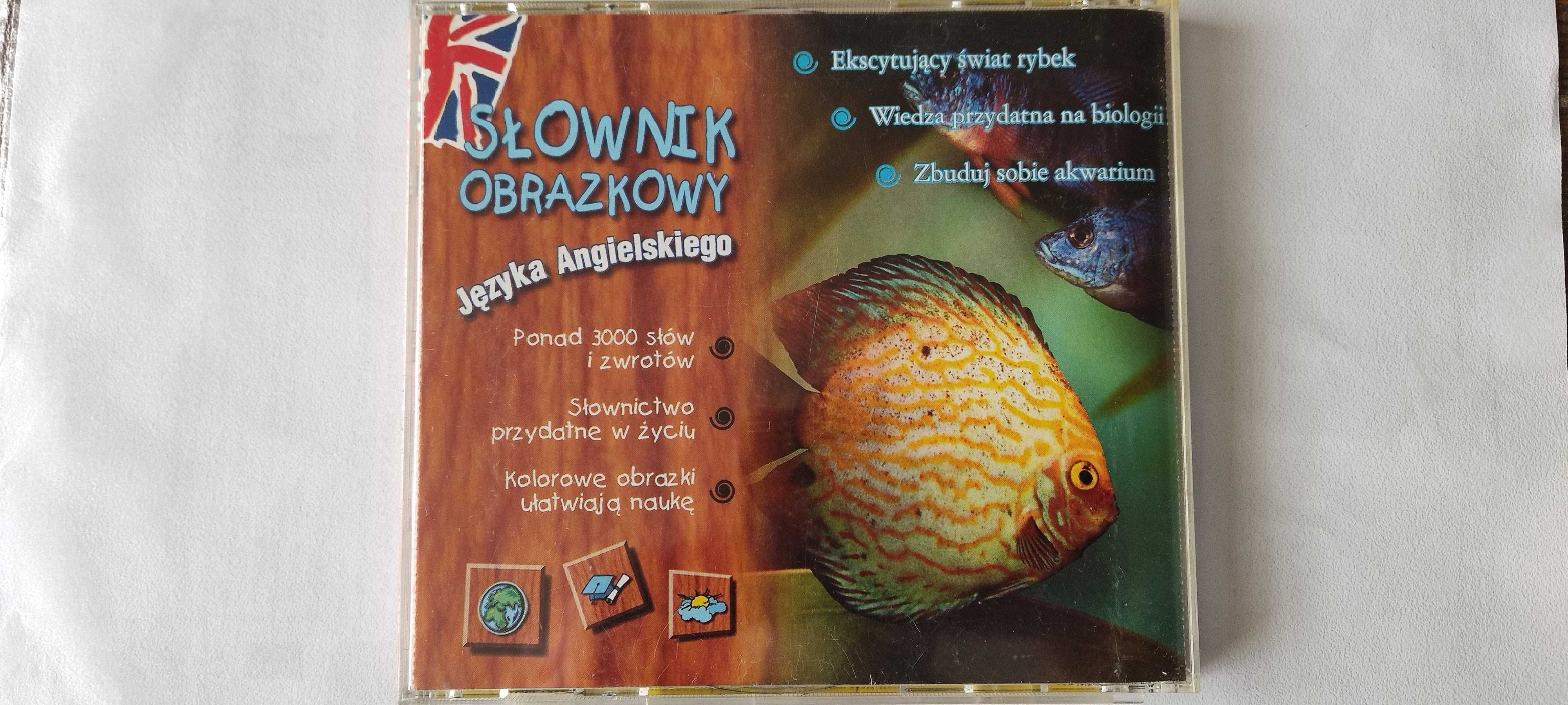 Słownik obrazkowy j.Angielskiego-Trop.ryby akw. Box 2 x CD