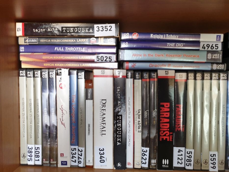 GRY PRZYGODOWE Największy wybór Syberia Myst Exile Sherlock Holmes