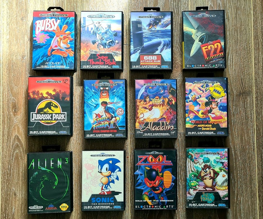 Jogos Sega Mega drive