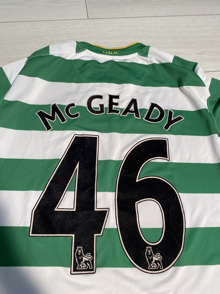 Mc geady 46 , nike the celtic football club 1888, kosuzlka piłkarska