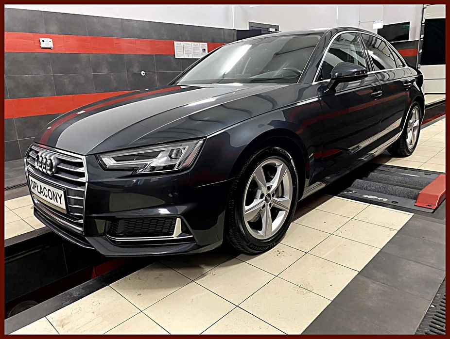 Audi A4 Limousine Ledy BI-Xenon Automat Czujniki Parkowania Klimatronik 3-stref