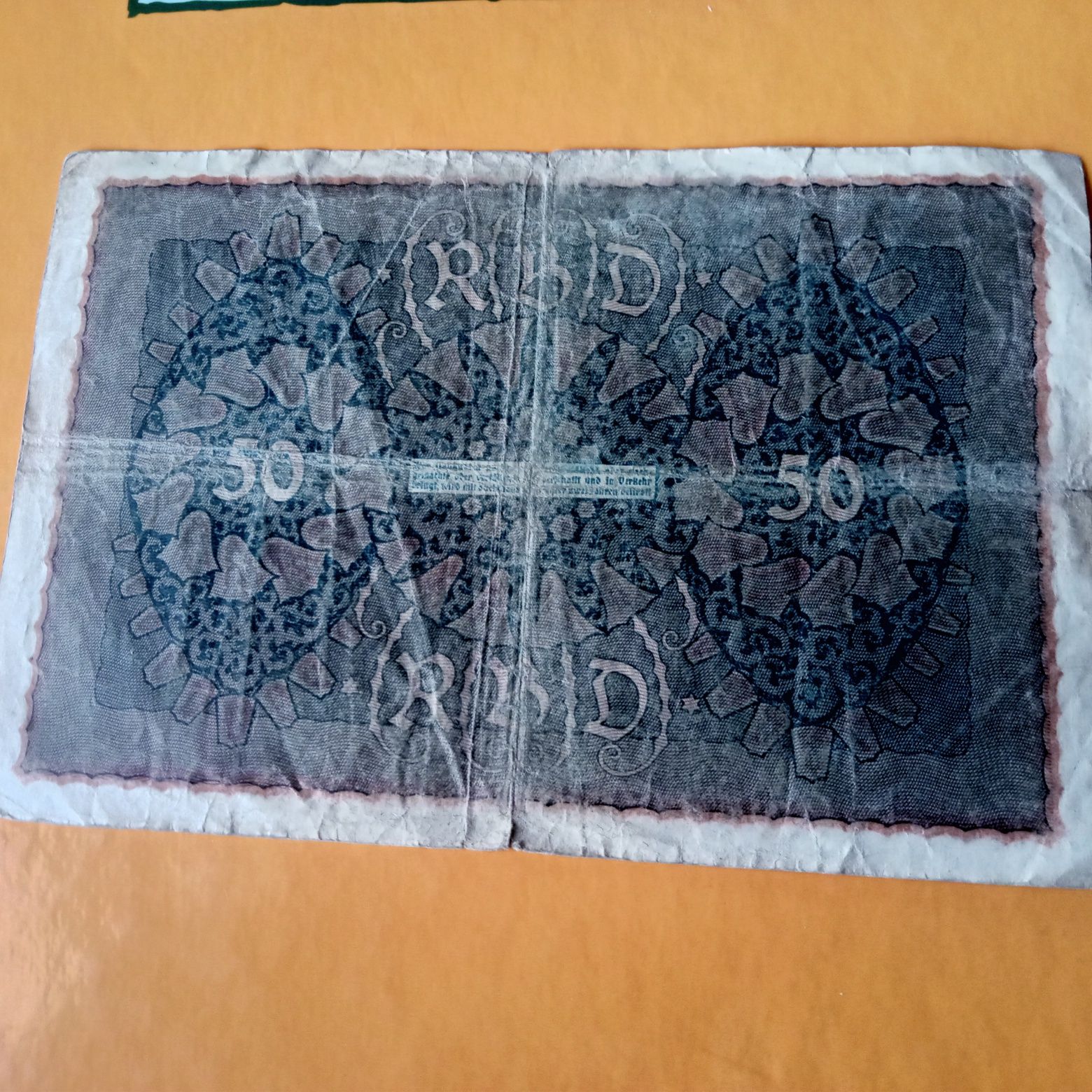 Nota 50 Mark  1919 Alemnha