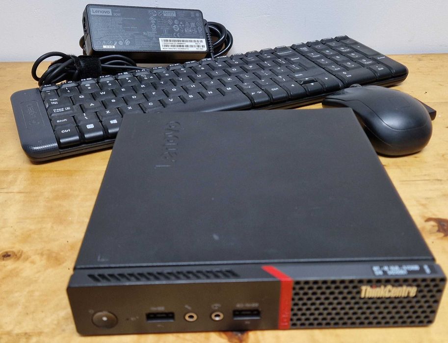 Mini PC Tiny Lenovo M700 I3-6100T 8/128GB SSD M2 W11p Wi-Fi TV