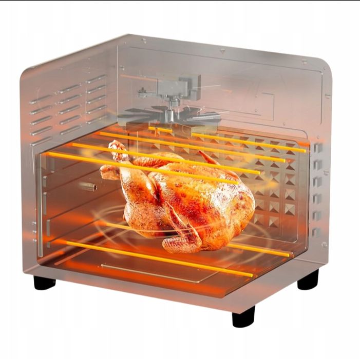 Air Fryer Frytkownica Beztłuszczowa Piekarnik XXL 24L Grill Rożen