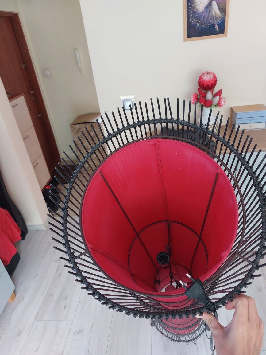 Lampa stojąca Boho