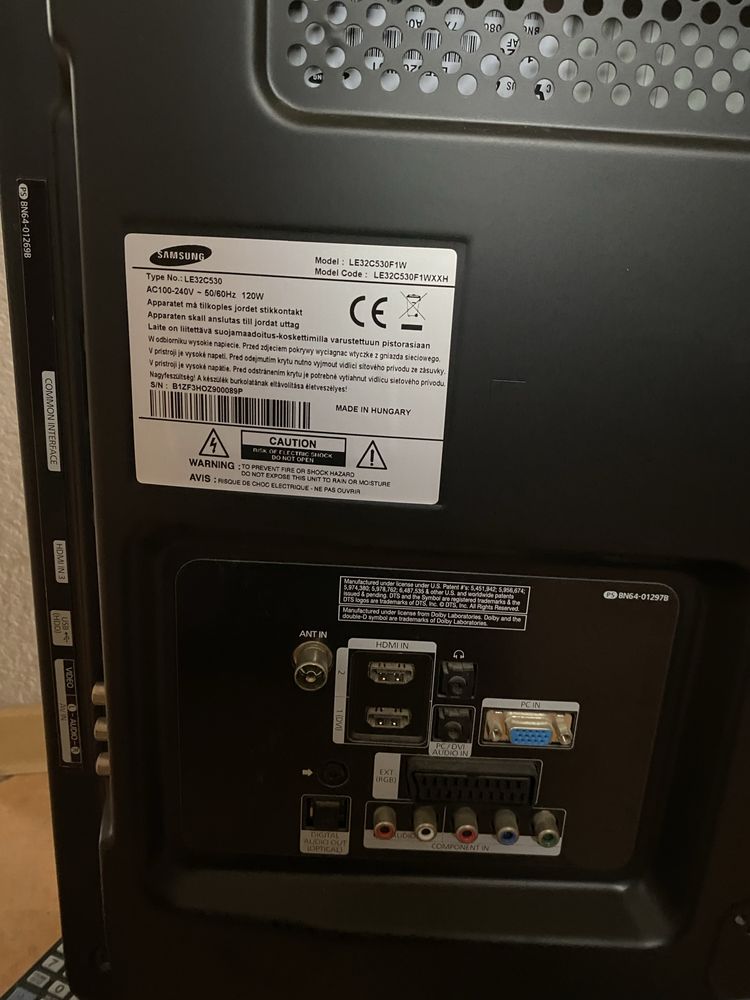 Samsung LE32C530 + Dekoder