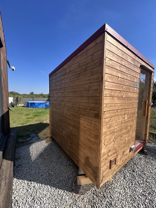 Sauna zewnętrzna  6/8 osobowa 2.40x2.40