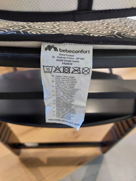 Krzesło do karmienia Bebeconfort Timba - drewniane