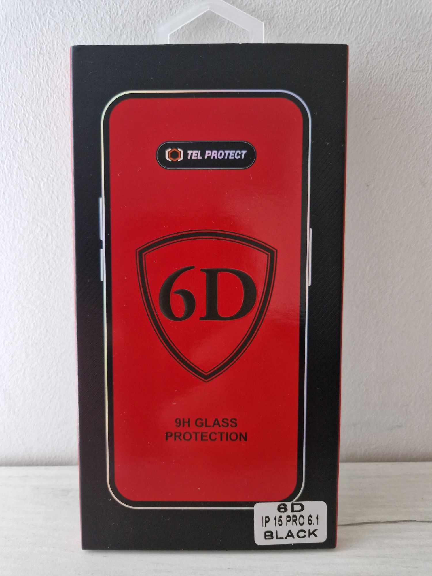 Hartowane szkło Full Glue 6D do IPHONE 15 PRO