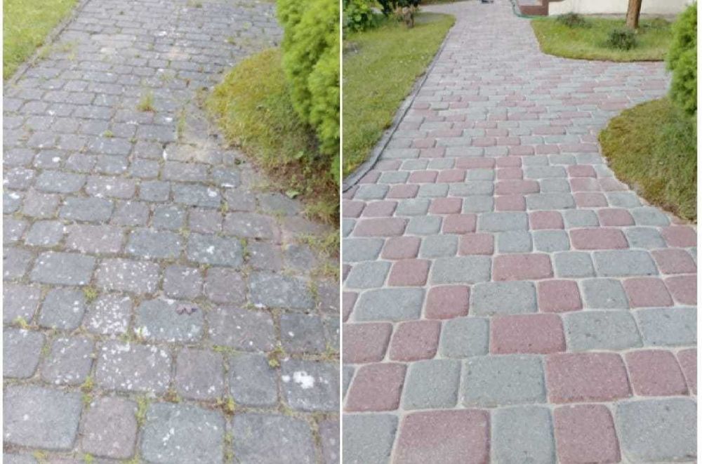 Mycie  i malowanie dachów i elewacji