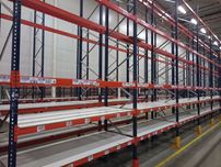 Rama regału paletowego Mecalux Rama regału paletowego MECALUX 8m