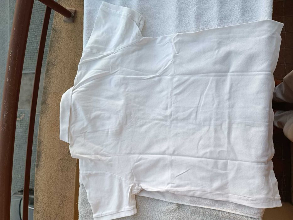 Polo Branco Primark Tamanho M