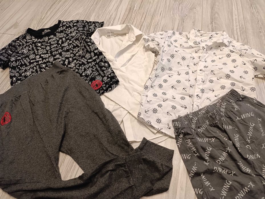 Mega paka firmowych ubrań chłopięcych rozm.134 Nike Puma i inne