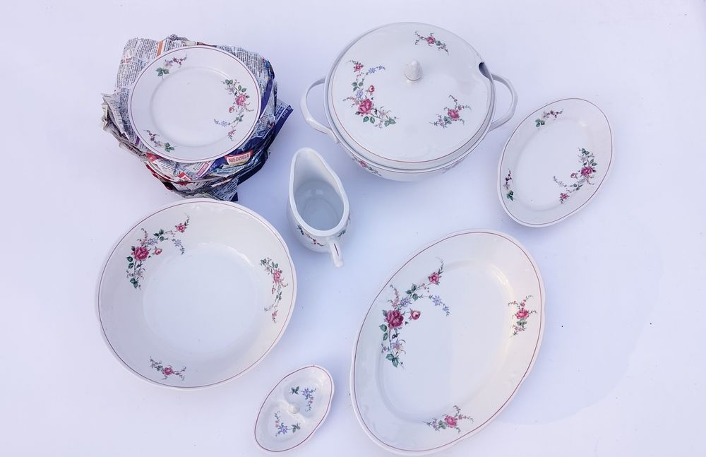 Serwis obiadowy Porcelana Włocławek