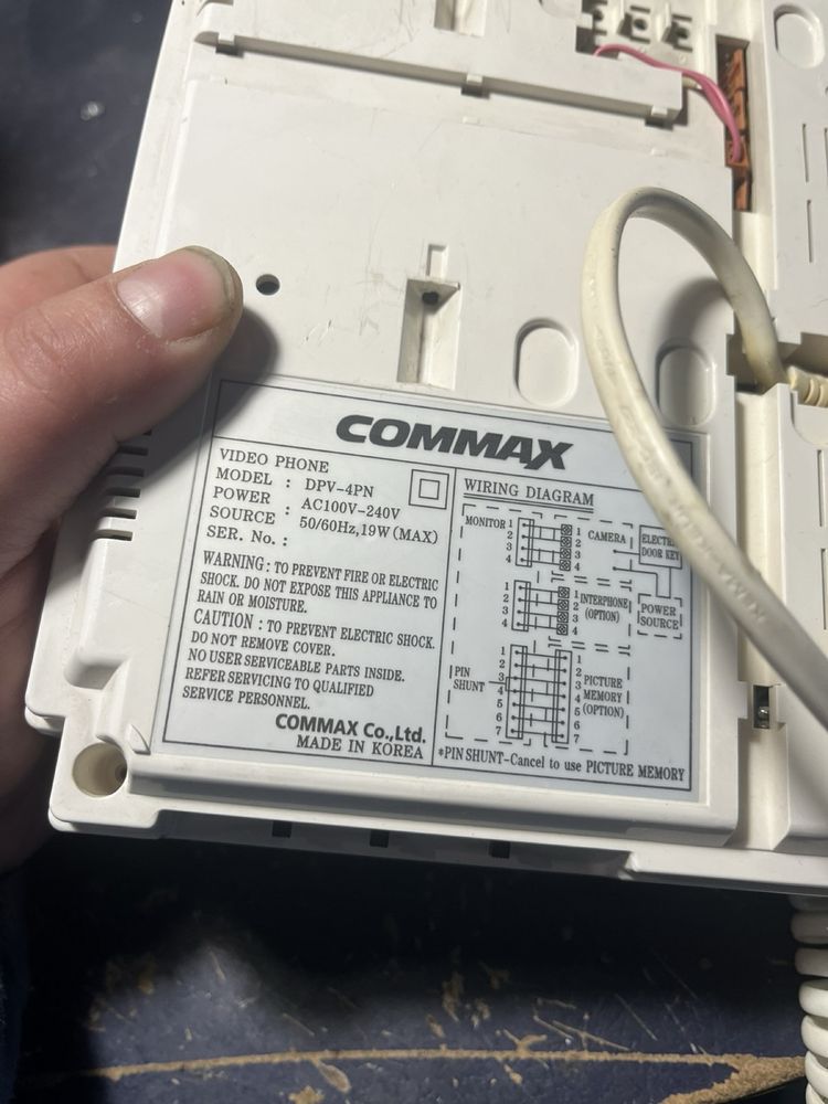 Домофон на запчастини commax