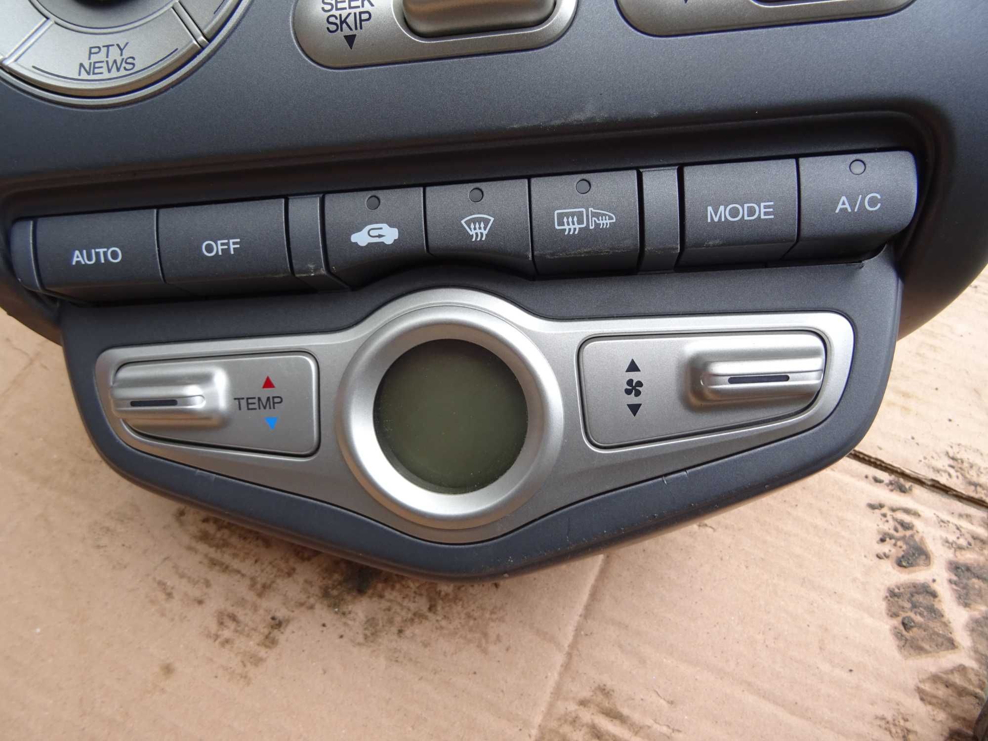 Radio + Panel Klimatyzacji Honda Jazz II Lift