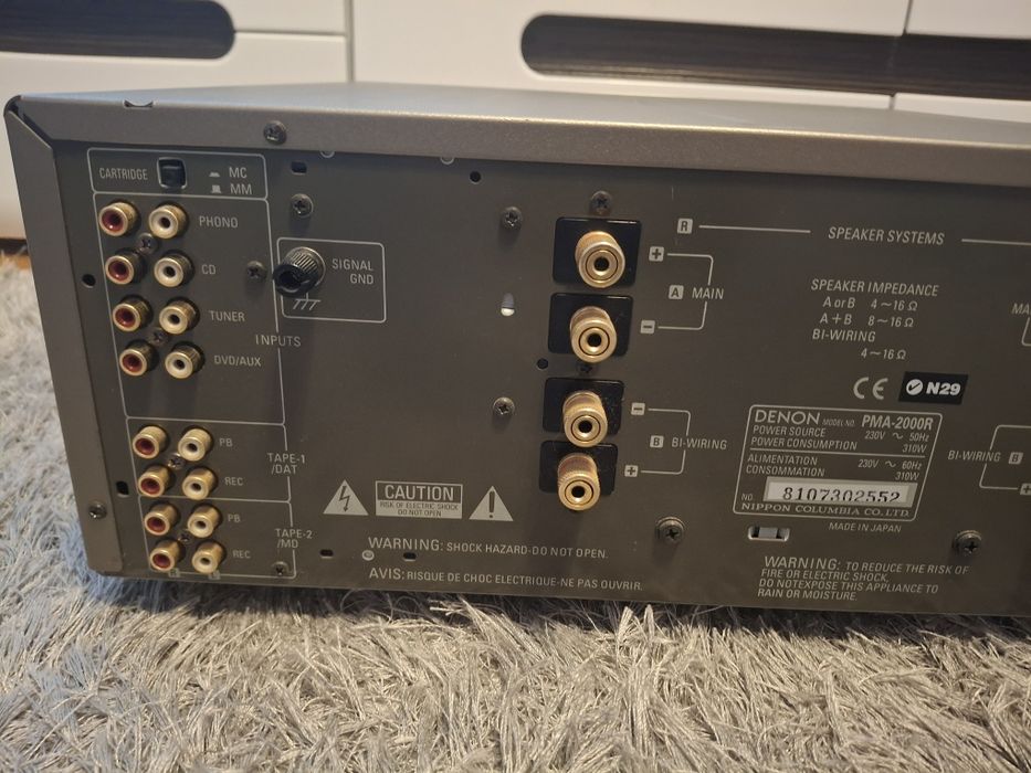 Denon PMA-2000R dual mono super stan, pilot