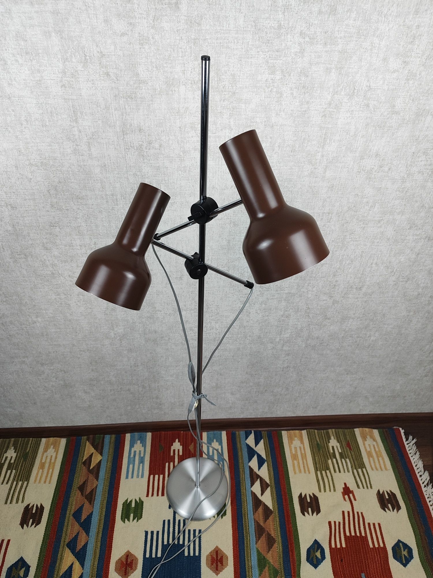 Duńska lampa podłogowa, lata 70.