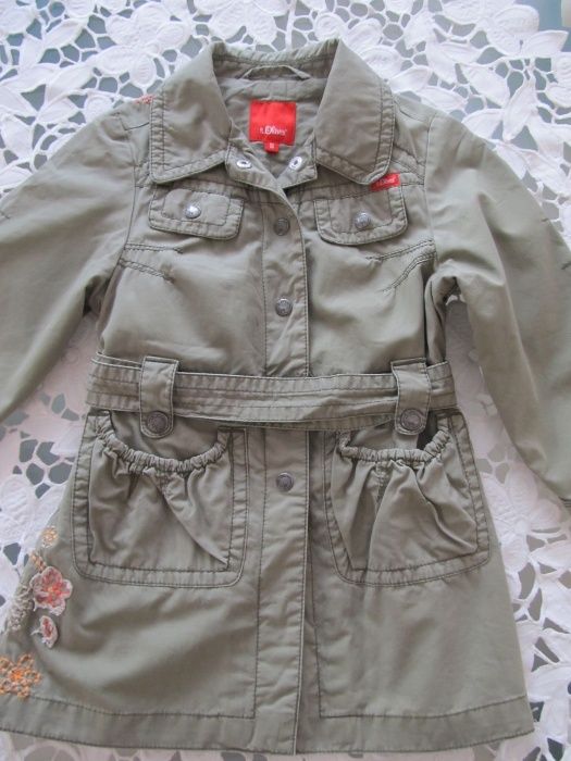 Płaszczyk wiosenny khaki 98 3 Oliver