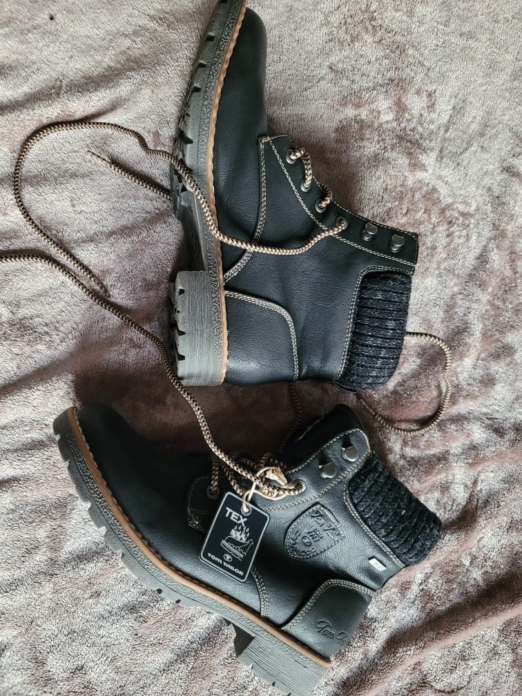 Nowe buty trapery Tom Tailor r.38