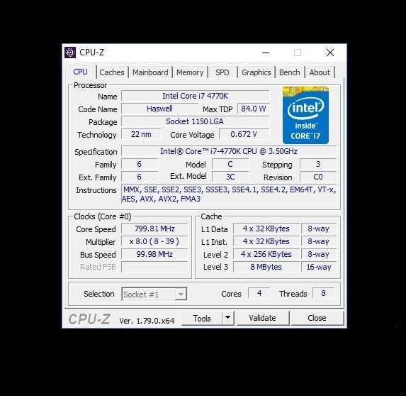 Procesor Intel i7-4770k + płyta główna ASUS Maximus VI GENE + 16GB RAM