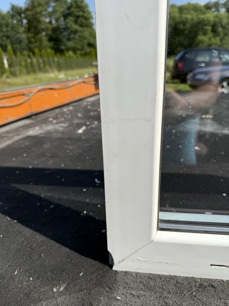 Okno PCV 79x50 Gospodarcze Piwniczne Garażowe  790x500 Białe