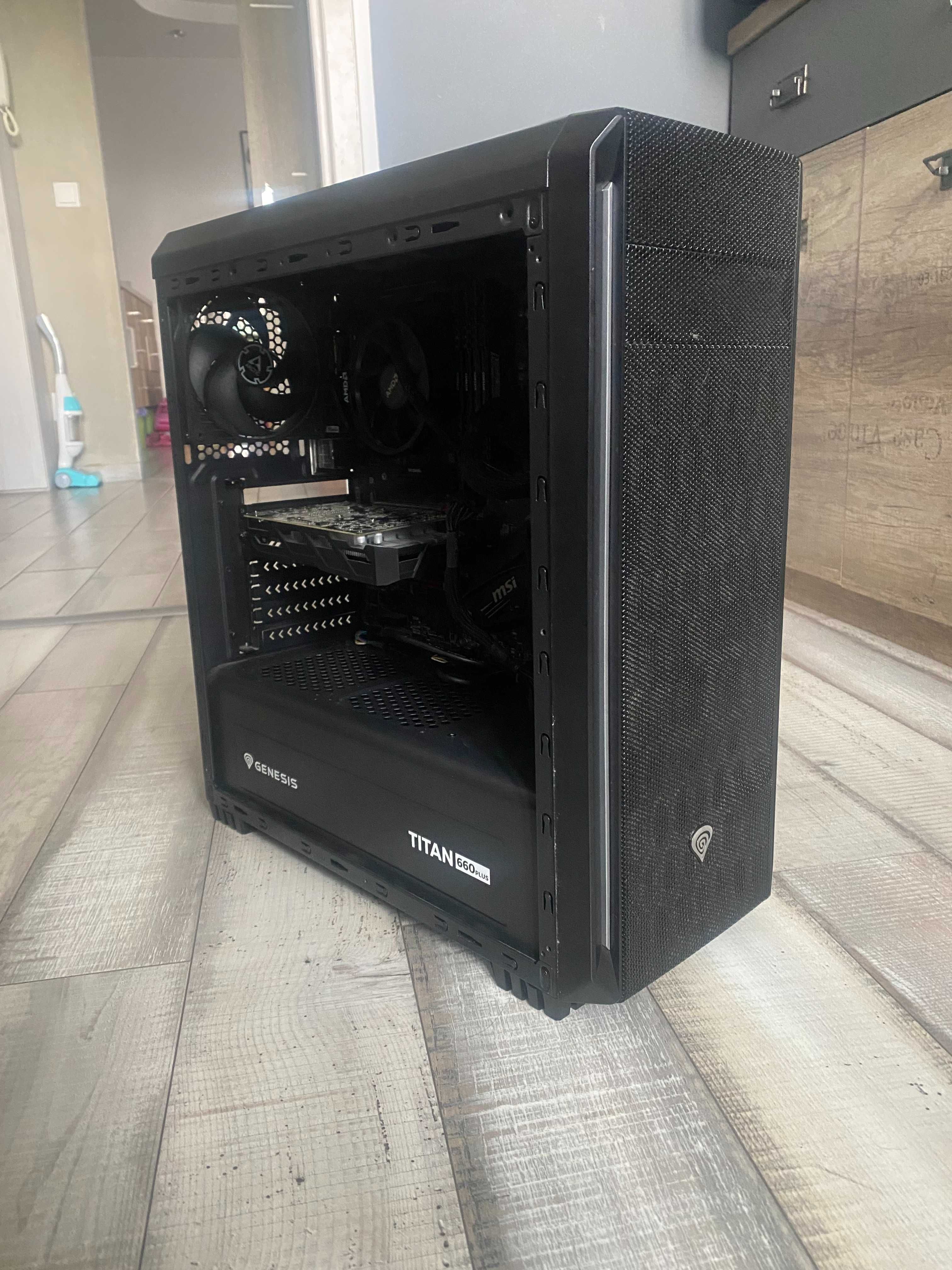 Komputer Stacjonarny - Ryzen 5 3600, Radeon RX 470 i 16GB Ramu