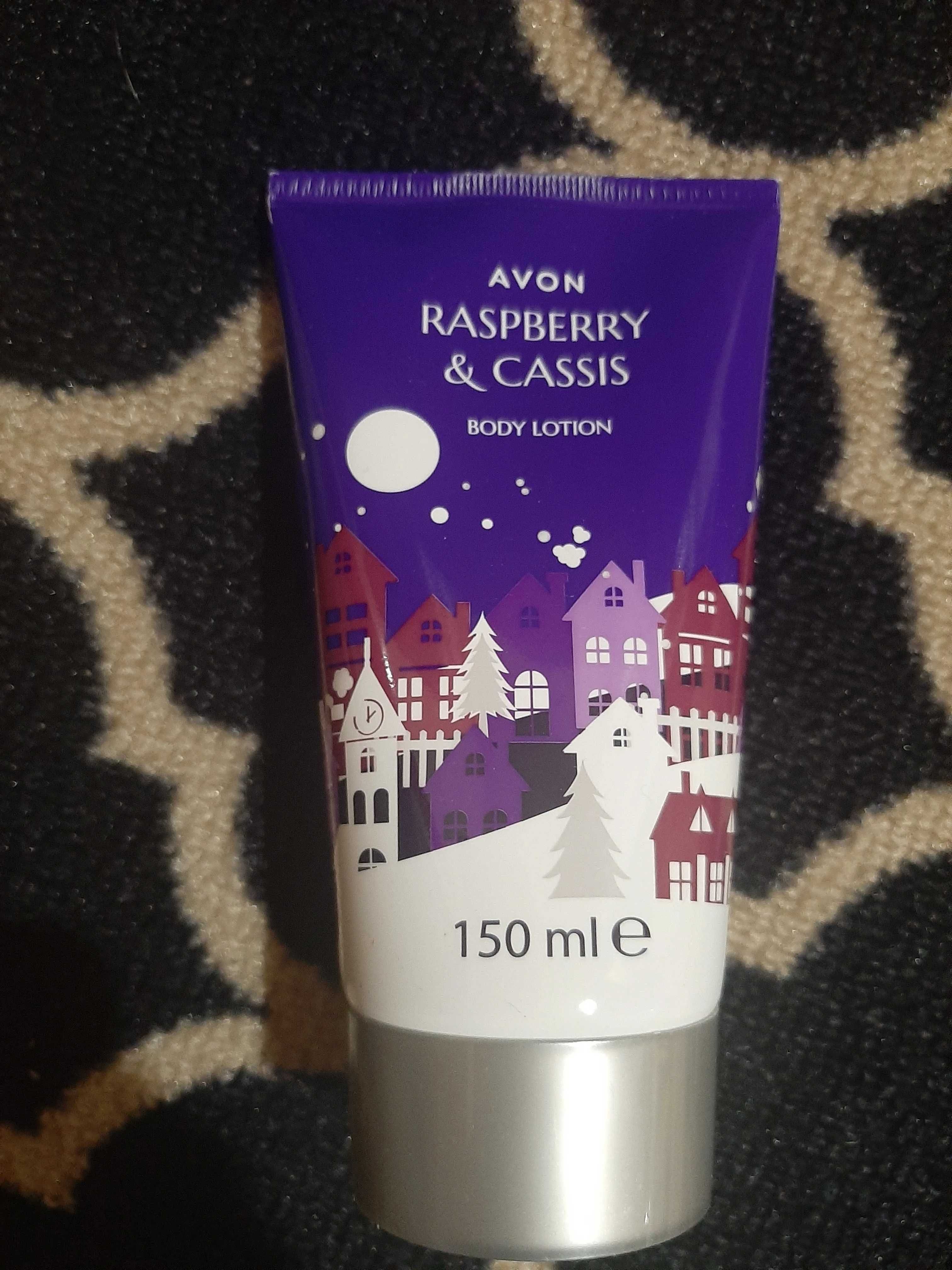 Avon Raspberry Cassis Połyskujący balsam 150ml